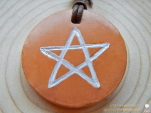 Ton Amulett "Pentagramm"