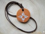 Ton Amulett "Sonne" – Bild 2