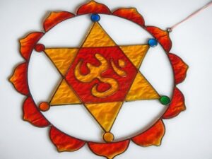 Sonnenfänger "Om (Merkaba)"