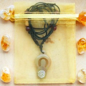 Speckstein Amulett "Göttin des Glücks" – Bild 4