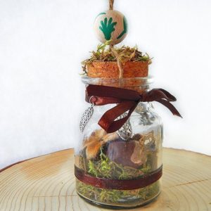 Schamanische Kraftflasche "Wald" – Bild 2