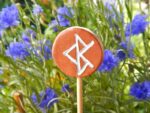 Spiritueller Gartenstecker "Binderune" – Bild 11