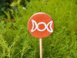 Spiritueller Gartenstecker "Dreifacher Mond" – Bild 3