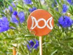 Spiritueller Gartenstecker "Dreifacher Mond" – Bild 5