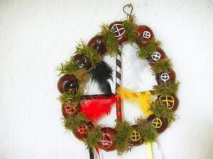 Kastanien Kranz "Medizinrad"