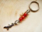 Indianischer Sternzeichen Schlüsselanhänger "Roter Habicht/Falke" – Bild 2
