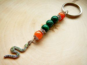 Indianischer Sternzeichen Schlüsselanhänger "Schlange"