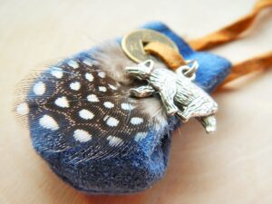 Indianisches Sternzeichen Glücksbeutelchen "Braunbär"