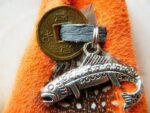 Indianisches Sternzeichen Glücksbeutelchen "Lachs/Stör" – Bild 3