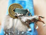 Indianisches Sternzeichen Glücksbeutelchen "Wolf" – Bild 3