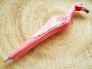 Krafttier Kugelschreiber "Flamingo"