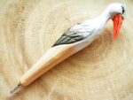 Krafttier Kugelschreiber "Storch"