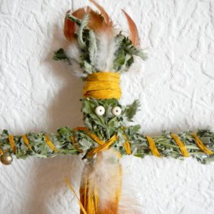 Pflanzengeist Puppe "Gänsefingerkraut" – Bild 4