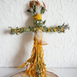 Pflanzengeist Puppe "Gänsefingerkraut" – Bild 3