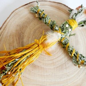 Pflanzengeist Puppe "Gänsefingerkraut" – Bild 2