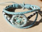 Traumfänger Armband "Blau" – Bild 3