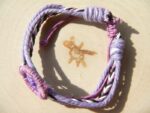 Traumfänger Armband "Lila" – Bild 2