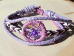 Traumfänger Armband "Lila" – Bild 3