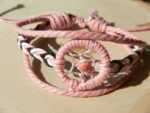 Traumfänger Armband "Rosa" – Bild 3