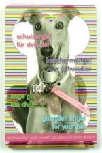 Schutzengel Anhänger für Hunde "Rosenquarz"