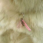 Schutzengel Anhänger für Hunde "Rosenquarz" – Bild 2