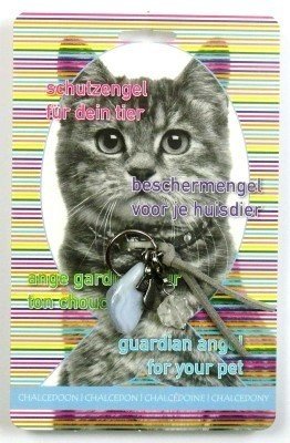 Schutzengel Anhänger für Katzen "Chalcedon"