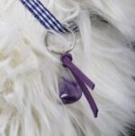 Schutzengel Anhänger für Katzen "Amethyst" – Bild 2
