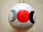 Weihnachtskugel "Dreifacher Mond"