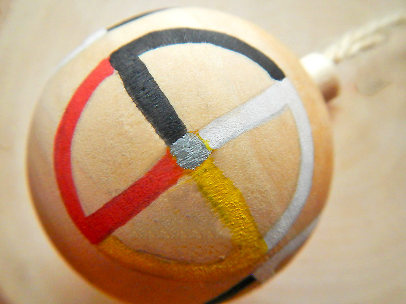 Weihnachtskugel "Medizinrad" – Bild 5