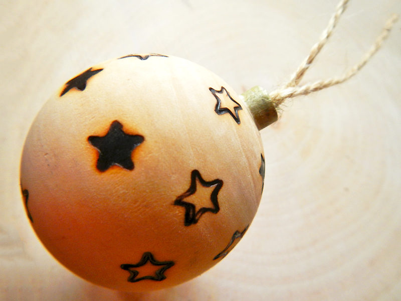 Weihnachtskugel "Sterne" – Bild 2
