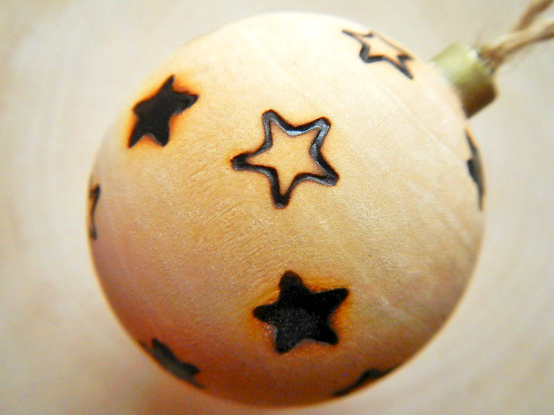 Weihnachtskugel "Sterne" – Bild 3