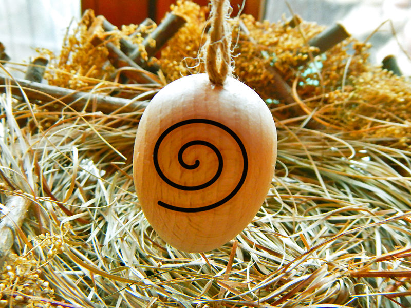 Ostara Ei "Spirale des Lebens" – Bild 6