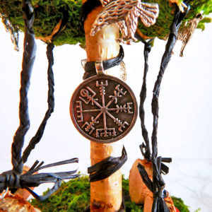 Beltane Baum "Runen" - Runenkompass (Abb. ähnlich)