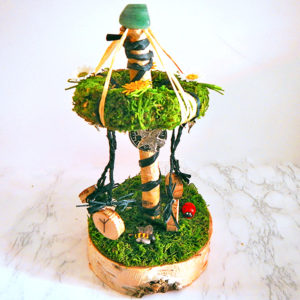 Beltane Baum "Runen" von oben (Abb. ähnlich)