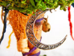 Beltane Baum "Wicca" - Halbmond Motivanhänger (Abb. ähnlich)