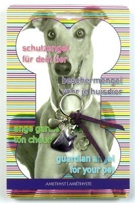 Schutzengel Anhänger für Hunde "Amethyst"