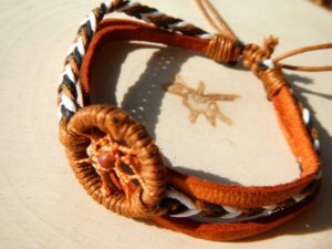 Traumfänger Armband "Braun"